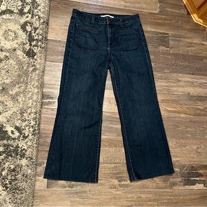Vince Fonda Flare Dark Wash Sierra Jeans Size 30